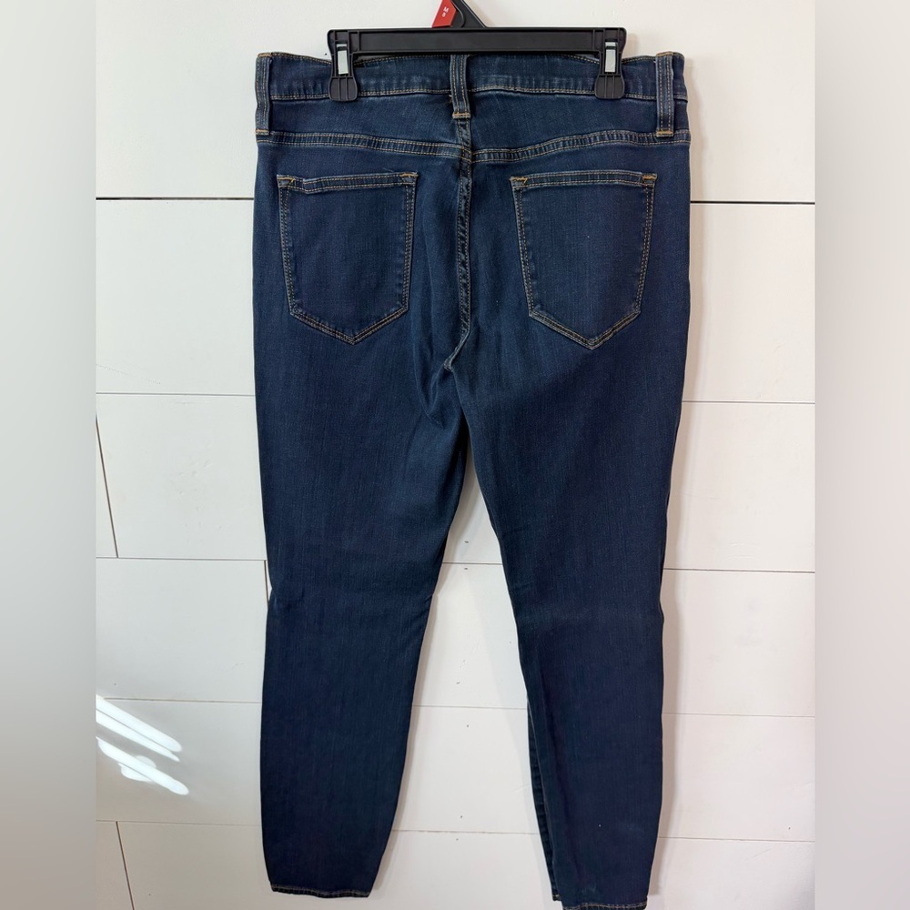 J Crew Blue Denim Toothpick Women's Jeans - Picture 3 of 3
